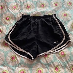 Black Nike Dri-fit running shorts in size small